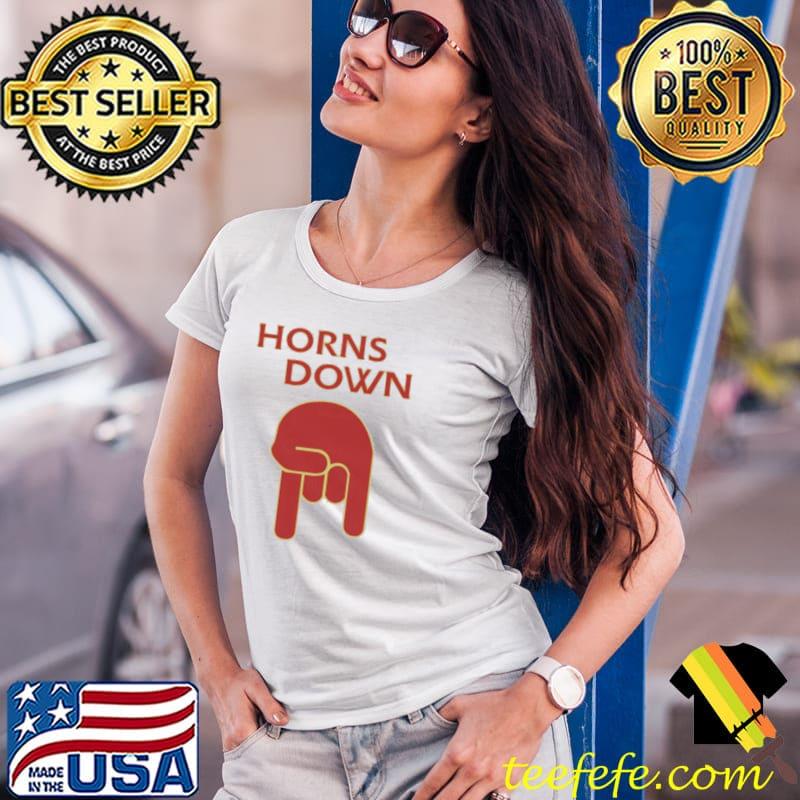 Oklahoma Horns Down s Ladies Tee Oklahoma Horns Down s Ladies Tee