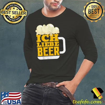 Oktoberfest Ich Love Beer Retro T-Shirt