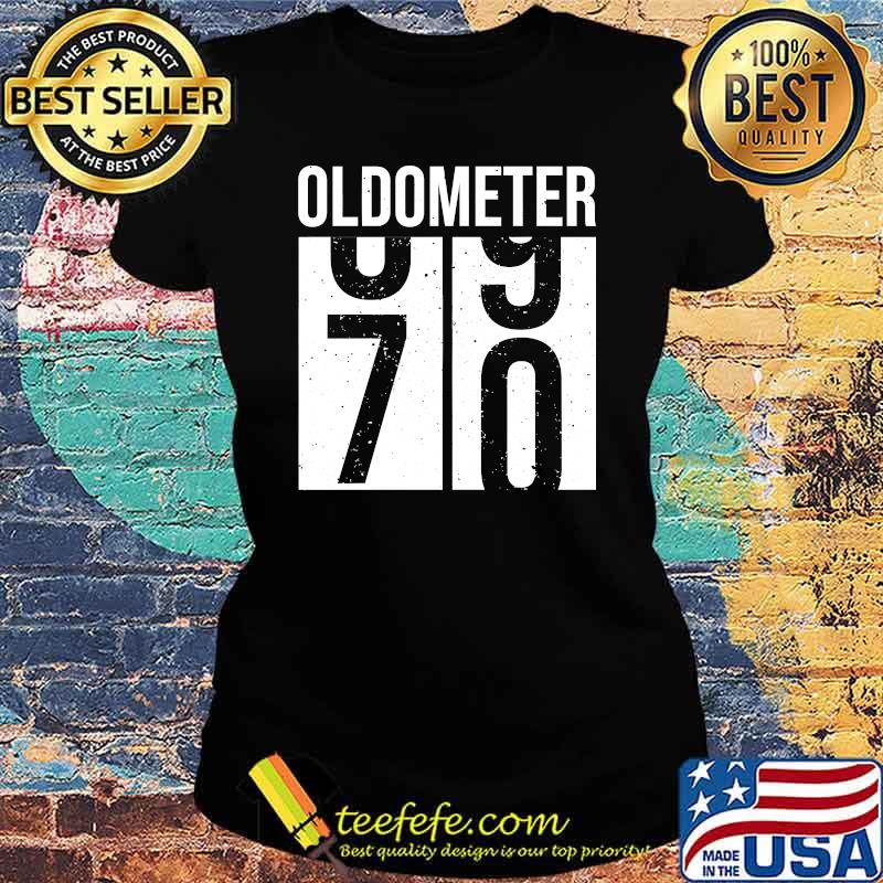 Oldometer 1951 1952 Birthday Men Male Him Fun 70 Funny 70th Birthday T-Shirt Ladies tee Oldometer 1951 1952 Birthday Men Male Him Fun 70 Funny 70th Birthday T-Shirt Ladies tee