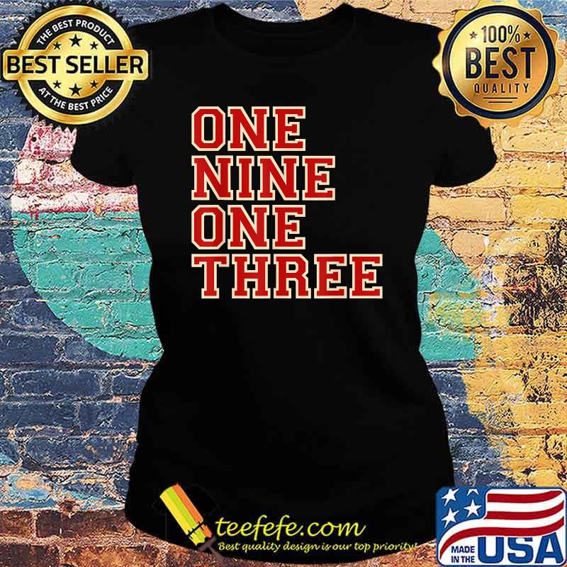 One Nine One Three T-Shirt Ladies tee One Nine One Three T-Shirt Ladies tee