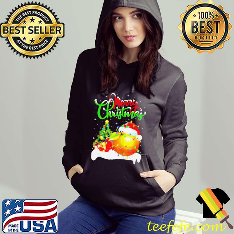 ORANGE FRUIT XMAS LIGHTING SANTA ORANGE CHRISTMAS SHIRT Hoodie ORANGE FRUIT XMAS LIGHTING SANTA ORANGE CHRISTMAS SHIRT Hoodie