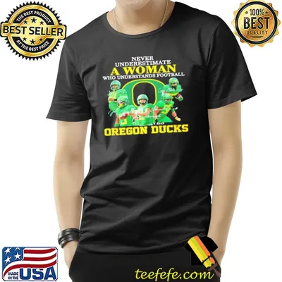 Oregon Ducks Signatures A Woman Who Understands Football Shirt