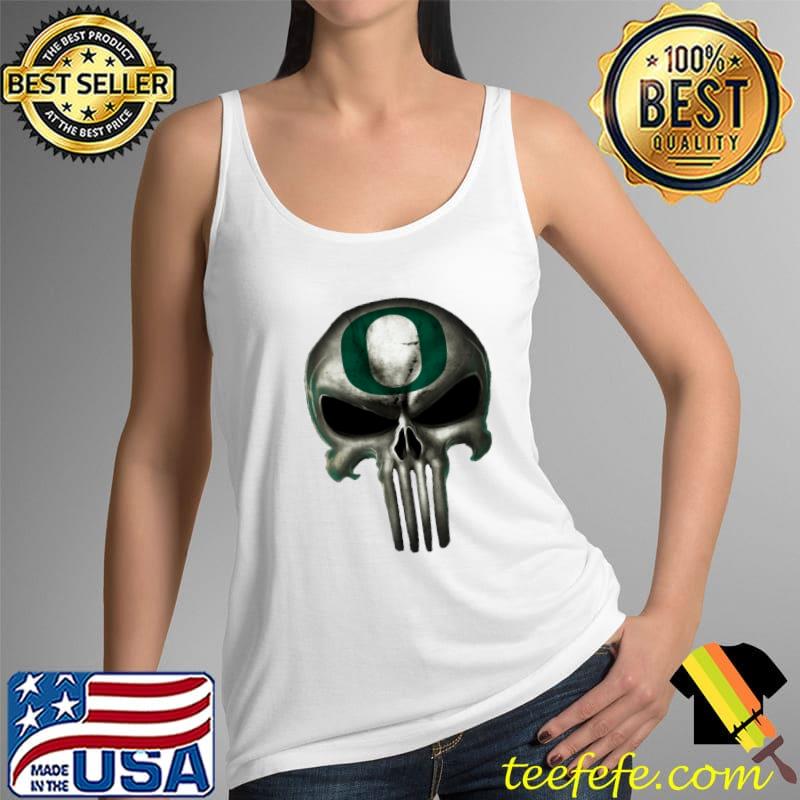 Oregon Ducks The Punisher Mashup NCAA Shirt Tank Top Oregon Ducks The Punisher Mashup NCAA Shirt Tank Top