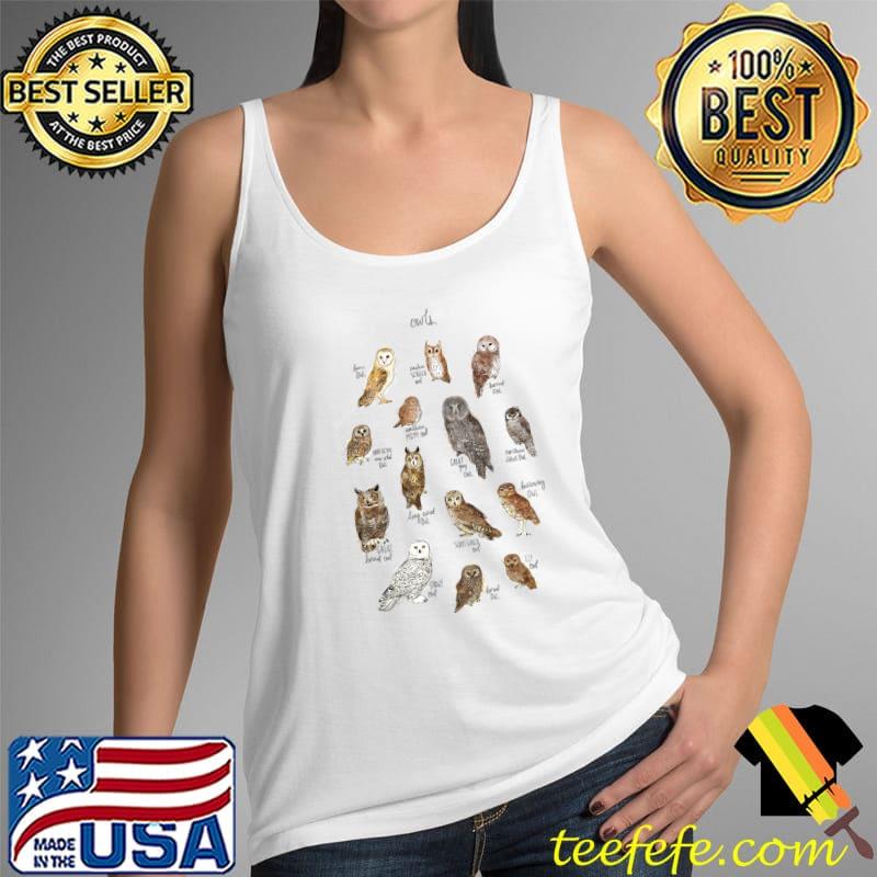 Owls Classic T-Shirt Tank Top Owls Classic T-Shirt Tank Top