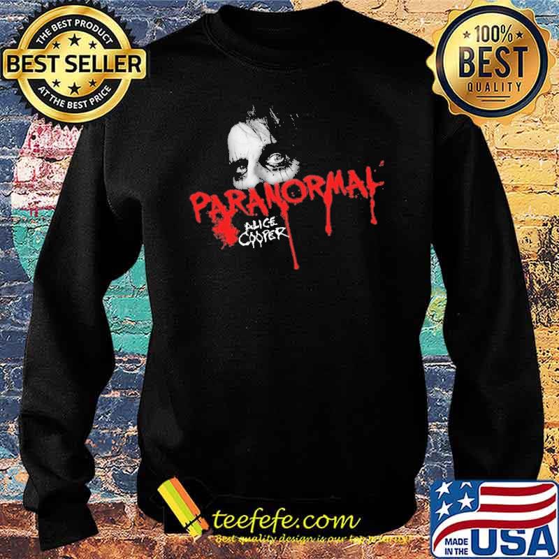 Paranormal Alice Cooper Shirt Sweater Paranormal Alice Cooper Shirt Sweater