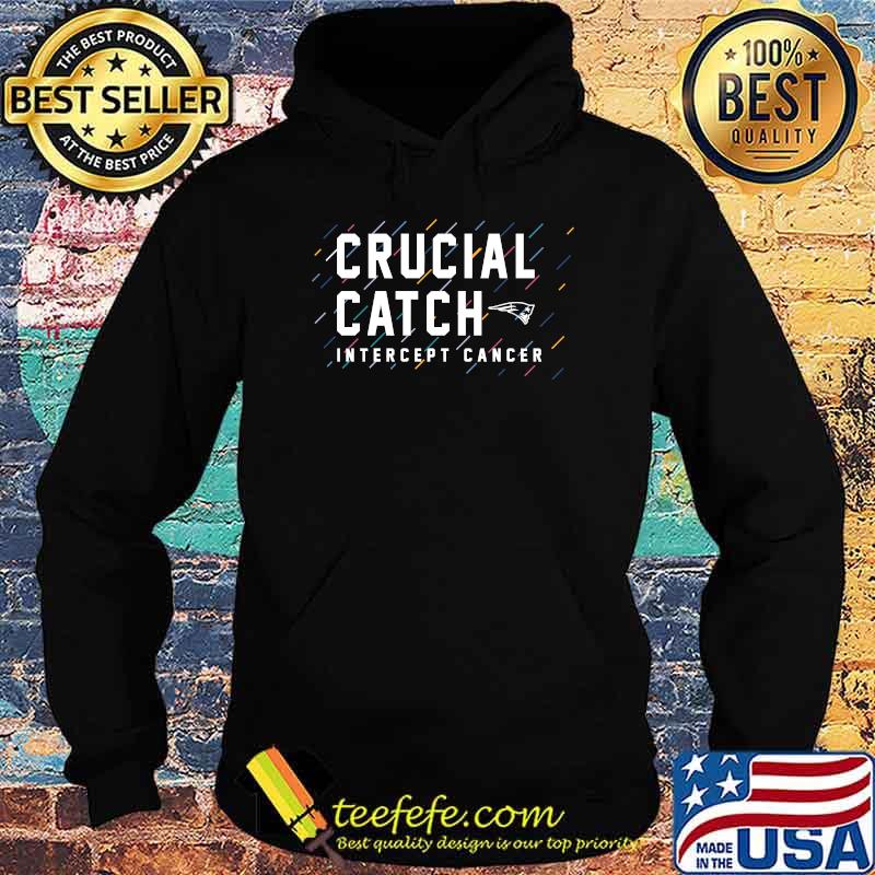 patriots intercept cancer hoodie