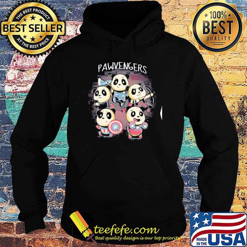 Pawvengers Panda Star War Shirt Hoodie Pawvengers Panda Star War Shirt Hoodie