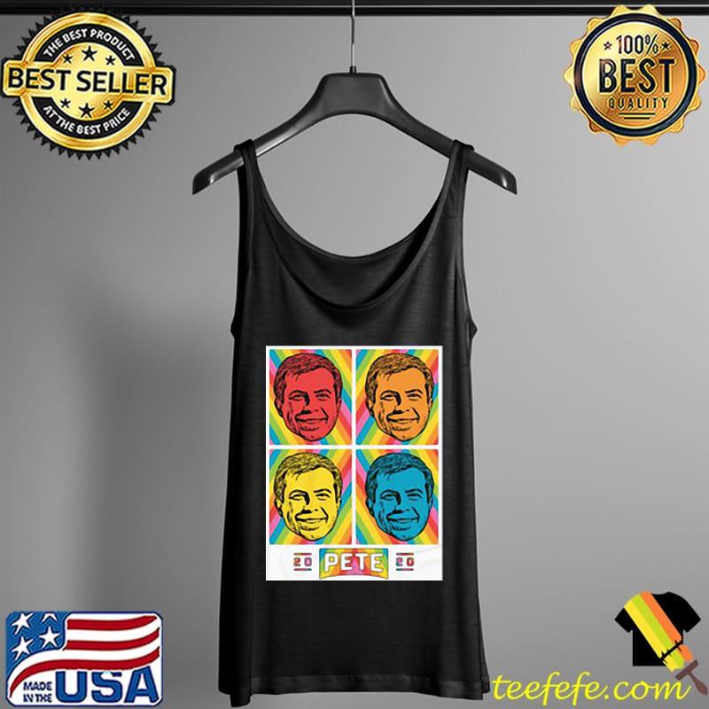 Pete Buttigieg 2020 LGBT Shirt Tank Top Pete Buttigieg 2020 LGBT Shirt Tank Top