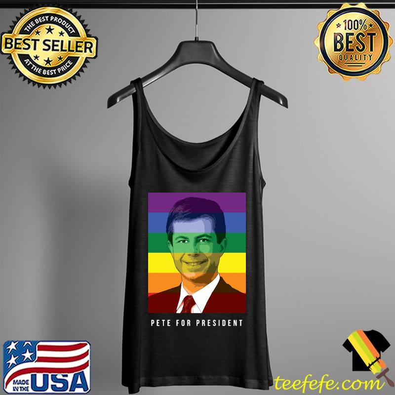 Pete Buttigieg For President LGBT Shirt Tank Top Pete Buttigieg For President LGBT Shirt Tank Top