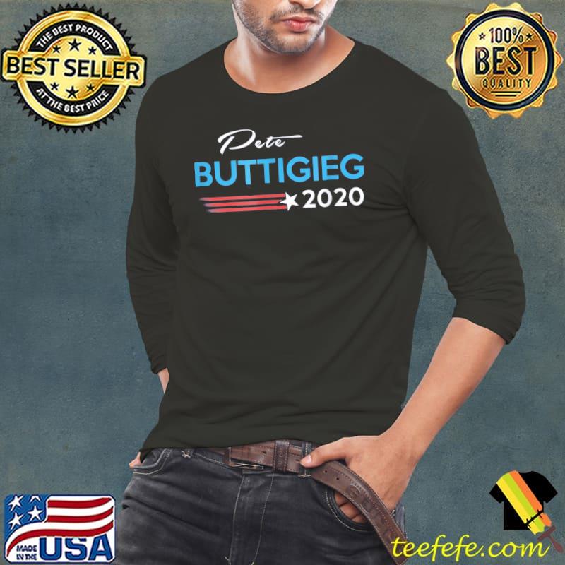 Pete Buttigieg For Star Shirt Long Sleeve Tee Pete Buttigieg For Star Shirt Long Sleeve Tee