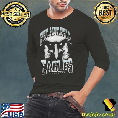 PHILADELPHIA EAGLES BLACK PRIMAL FAN SHIRT