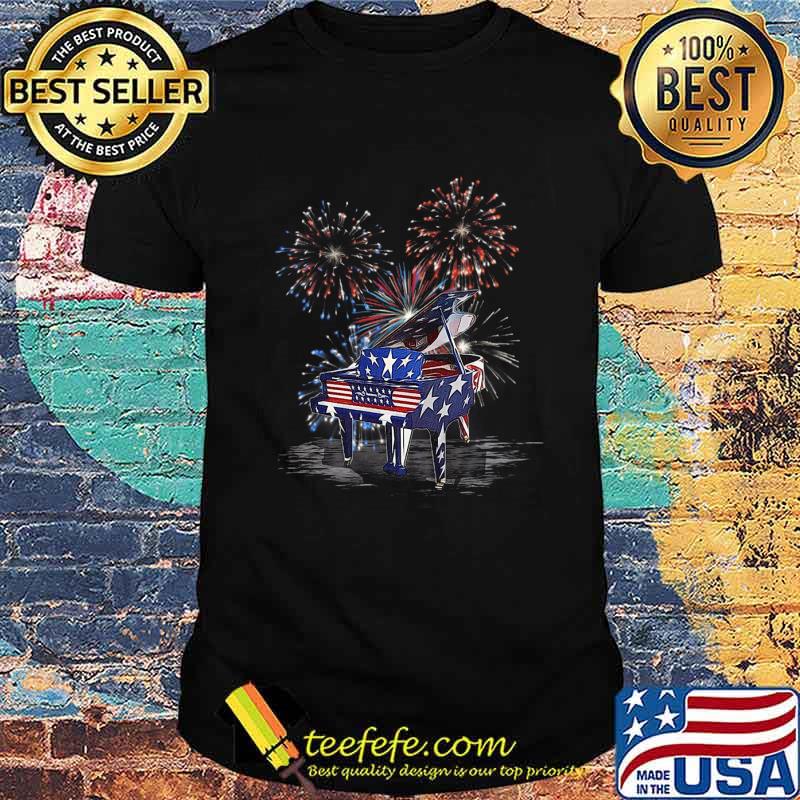 Piano American Happy 4th Of July Firework Shirt Piano American Happy 4th Of July Firework Shirt