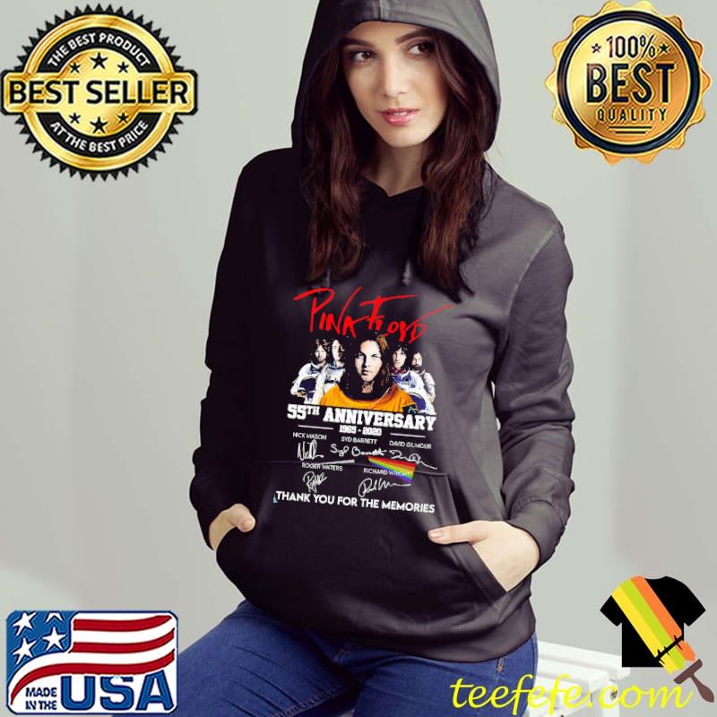 Pink Floyd 55th Anniversary 1965-2020 Thank You For The Memories Shirt Hoodie Pink Floyd 55th Anniversary 1965-2020 Thank You For The Memories Shirt Hoodie
