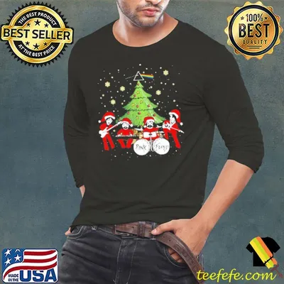 pink Froyd Band Christmas Tree LGBT Shirt