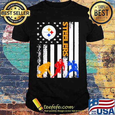 Pittsburgh Steelers American Flag Shirt