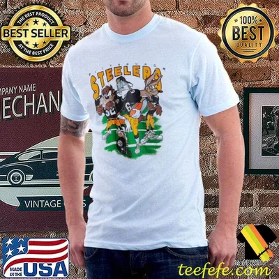 Pittsburgh Steelers Taz Looney Tunes Shirt