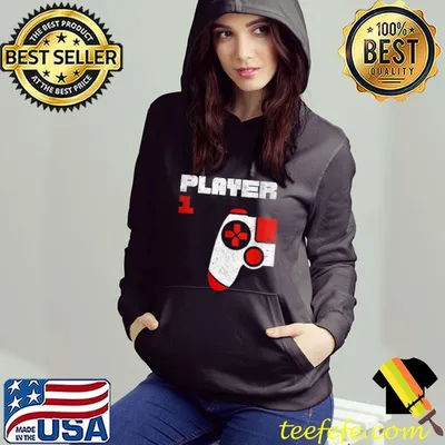Player 1 Player 2 Gamer Partner Look Brothers Friends Father T-Shirt