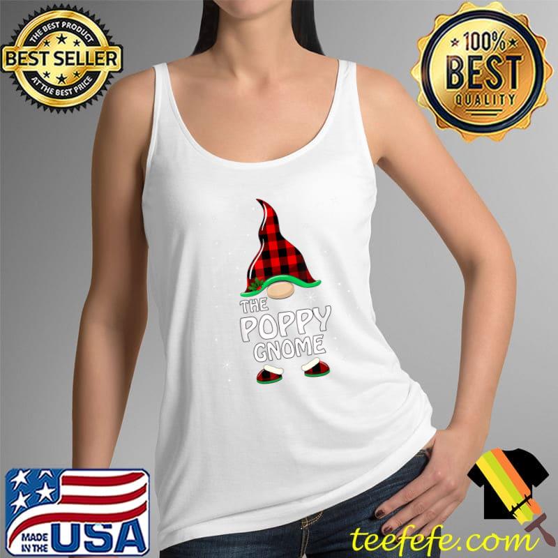 Poppy Gnome Buffalo Plaid Matching Family Christmas Pajama T-Shirt Tank Top Poppy Gnome Buffalo Plaid Matching Family Christmas Pajama T-Shirt Tank Top