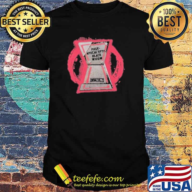 Post Apocalyptic Black Widow T-Shirt Post Apocalyptic Black Widow T-Shirt