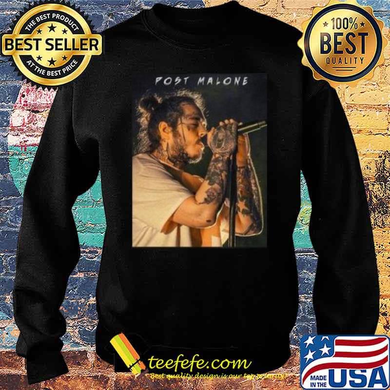 Post Malone On Stage Shirt Sweater Post Malone On Stage Shirt Sweater