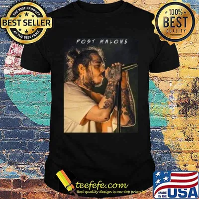 Post Malone On Stage Shirt