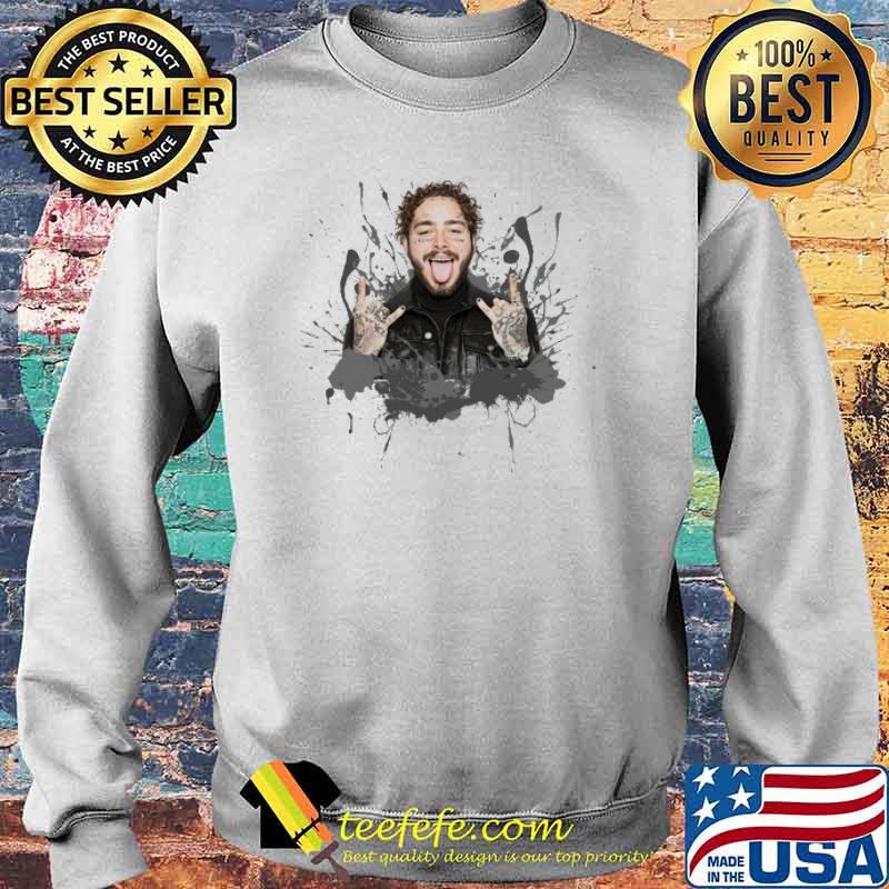 Post Malone Watercolor Shirt Sweater Post Malone Watercolor Shirt Sweater