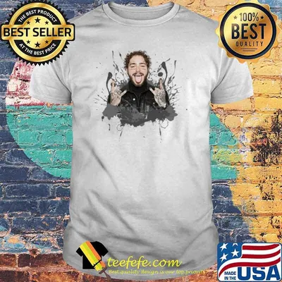 Post Malone Watercolor Shirt