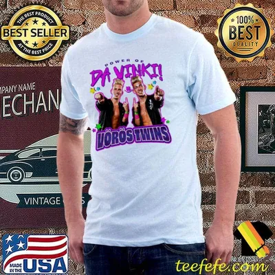 Power of Da Vinki Voros Twins shirt