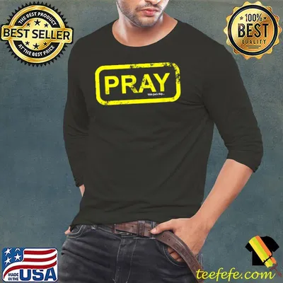 Pray With God's Help T-Shirt
