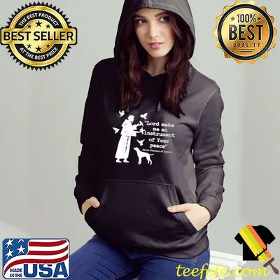 Premium lord Make Me an Instrument of Your Peace T-Shirt