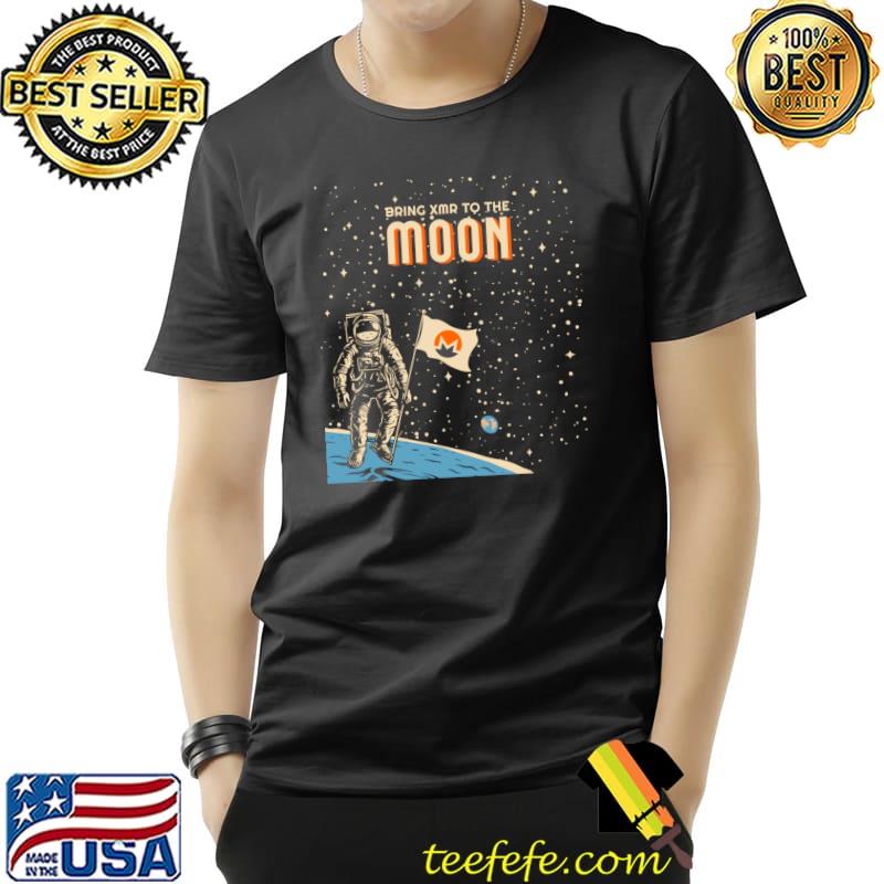 Premium monero to the moon XMR Astronaut Monero Crypto T-s Unisex Premium monero to the moon XMR Astronaut Monero Crypto T-s Unisex