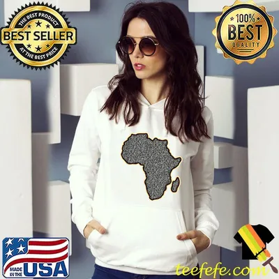 Pretty Africa Continent Abstract Arabic Calligraphy T-Shirt