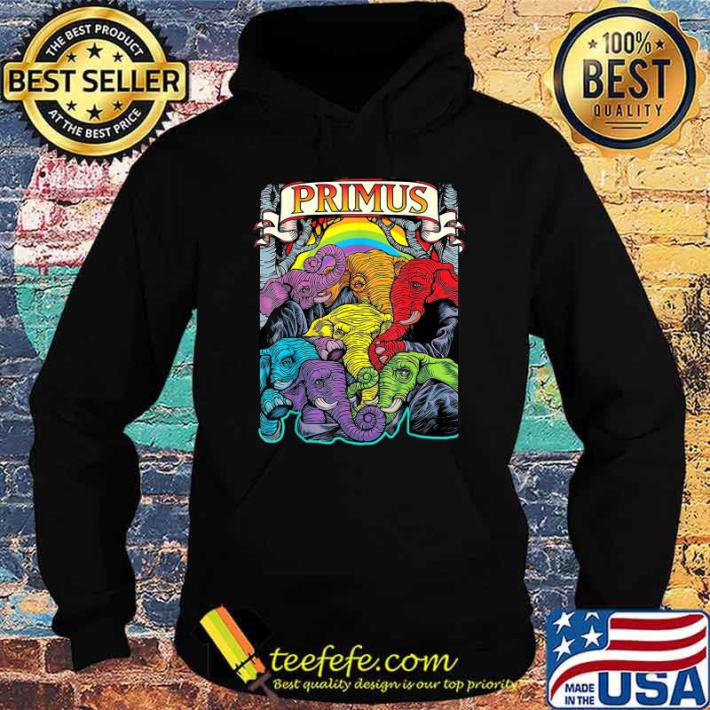 Primus Lgbt Rainbow Elephant T-Shirt Hoodie Primus Lgbt Rainbow Elephant T-Shirt Hoodie