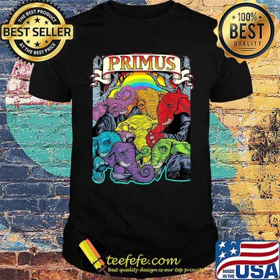 Primus Lgbt Rainbow Elephant T-Shirt