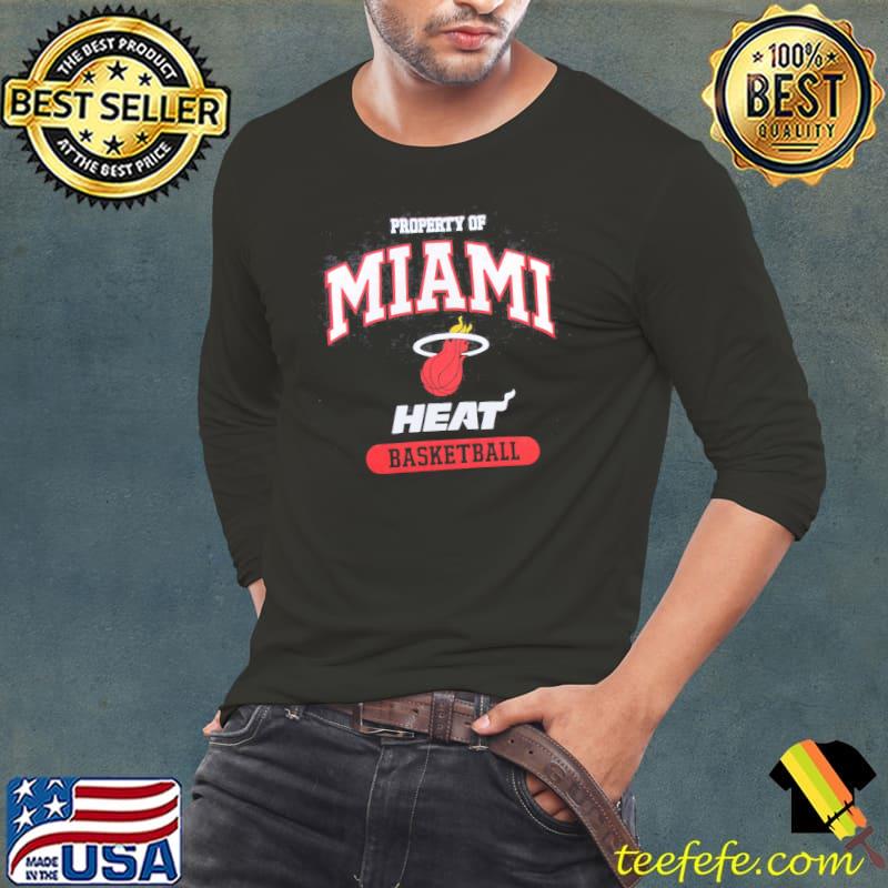 Property Of Miami Heart Basketball Shirt