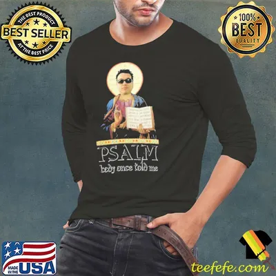 Psalm Body Once Told Me Somebody Once Told Me Shrek Shirt