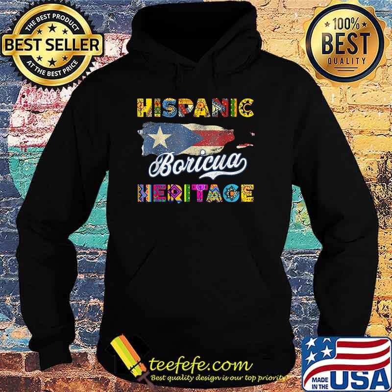 Puerto Rico Hispanic Heritage Month Gift Design Idea T-Shirt Hoodie Puerto Rico Hispanic Heritage Month Gift Design Idea T-Shirt Hoodie
