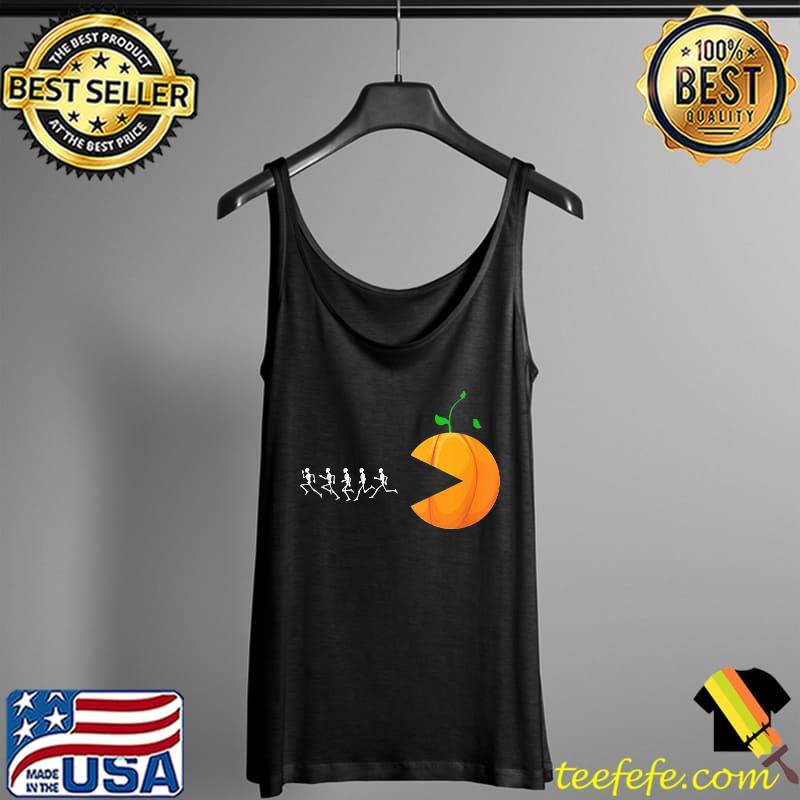Pumpkin Eating Skeletons Shirt Tank Top Pumpkin Eating Skeletons Shirt Tank Top