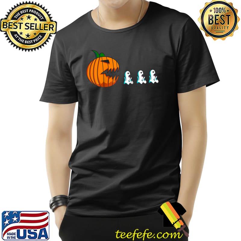 Pumpkin Ghosts Funny Halloween For Women Kids Men Raglan Baseball T-s Unisex Pumpkin Ghosts Funny Halloween For Women Kids Men Raglan Baseball T-s Unisex