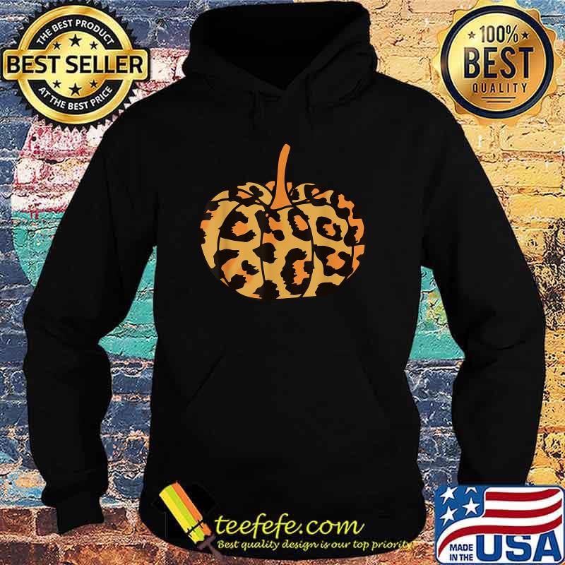Pumpkin Leopard Halloween T-Shirt Hoodie Pumpkin Leopard Halloween T-Shirt Hoodie