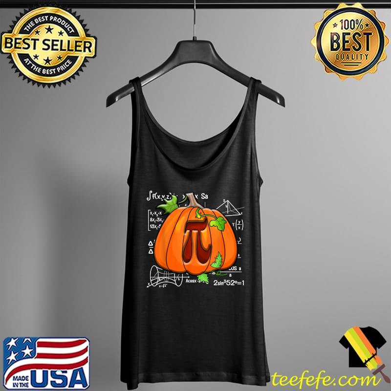 Pumpkin Pi Character Halloween T-Shirt Tank Top Pumpkin Pi Character Halloween T-Shirt Tank Top