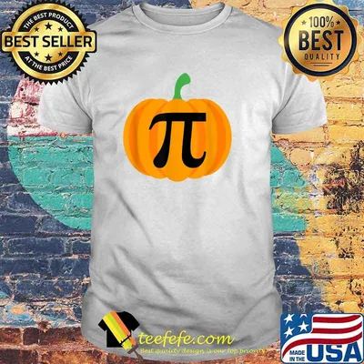 Pumpkin Pi Funny Math Pie Tee Thanksgiving Fall Autumn T-Shirt