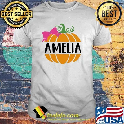 Pumpkin thanksgiving custom name shirt