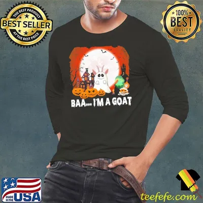 Pumpkins Baa I'm A Goat Halloween Shirt