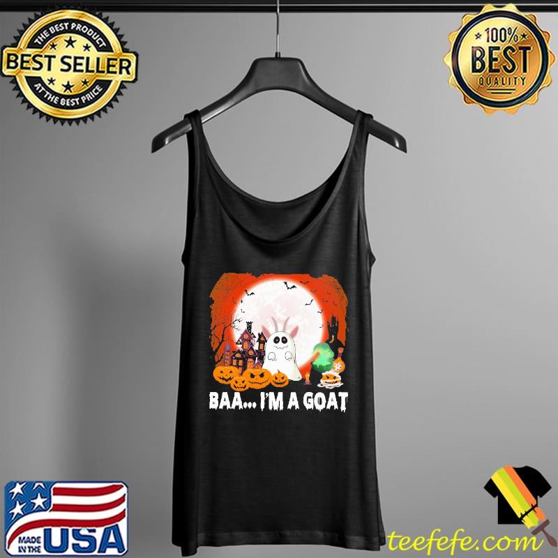 Pumpkins Baa I'm A Goat Halloween Shirt Tank Top Pumpkins Baa I'm A Goat Halloween Shirt Tank Top