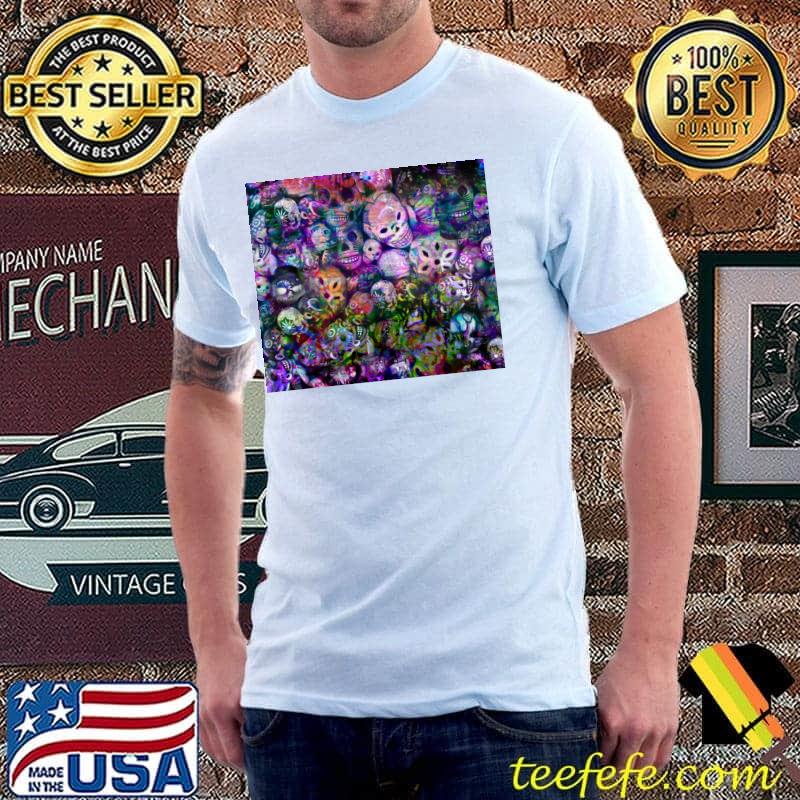 Purple Skull Ish T-Shirt Unisex Purple Skull Ish T-Shirt Unisex