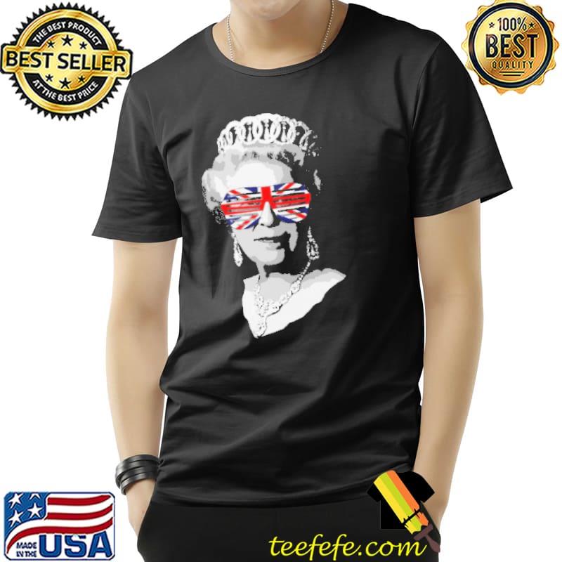 Queen Elizabeth England Flag Shirt Unisex Queen Elizabeth England Flag Shirt Unisex