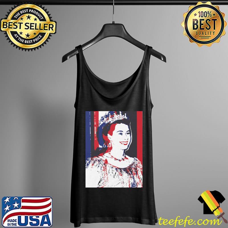 Queen Elizabeth II 3d Shirt Tank Top Queen Elizabeth II 3d Shirt Tank Top