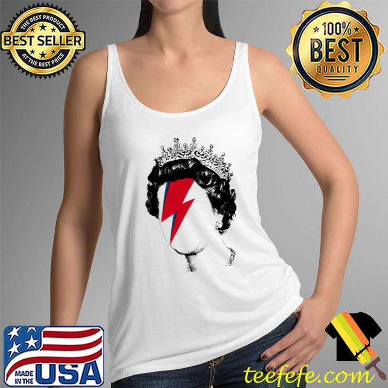 Queen Elizabeth II Ziggy Shirt Tank Top Queen Elizabeth II Ziggy Shirt Tank Top