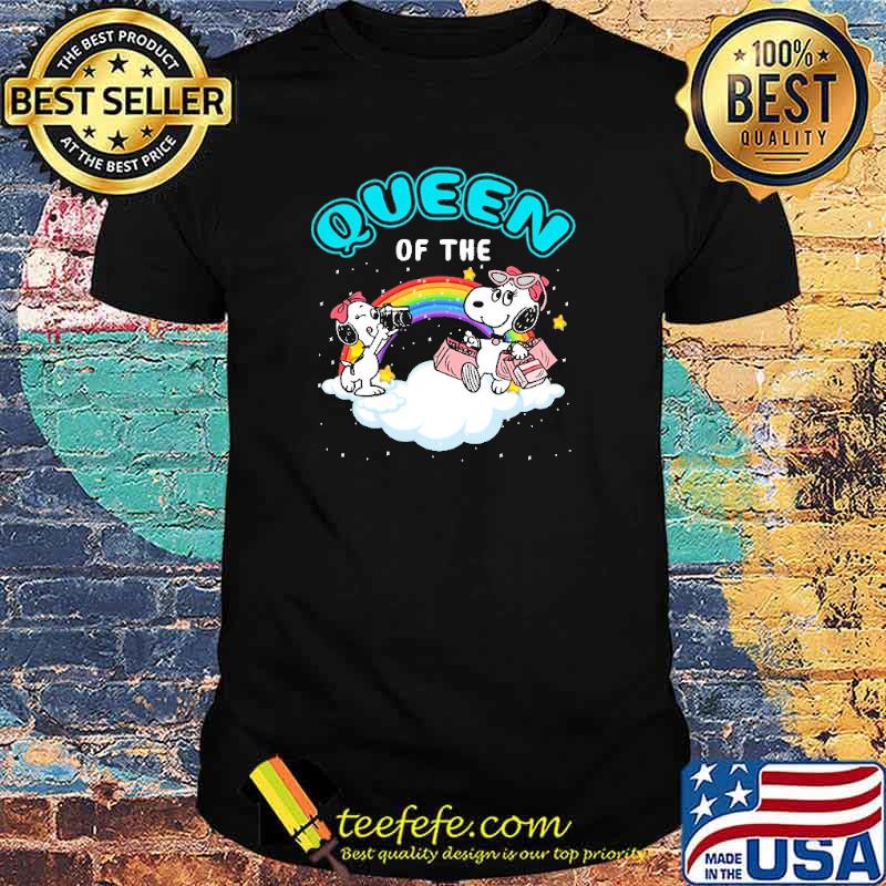 Queen Of the Rainbow Snoopy Shirt